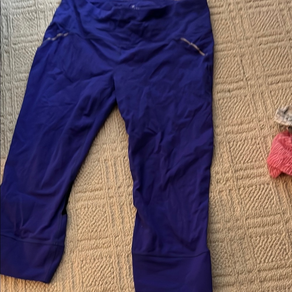 Athleta Deep Blue Leggings